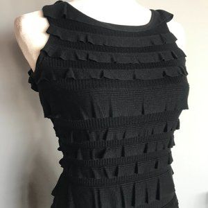 🌈Tt Black Ruffle Dress, Size S